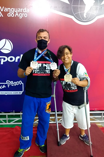 Jiu Jitsu Linus e Marcelina foto arquivo pessoal2