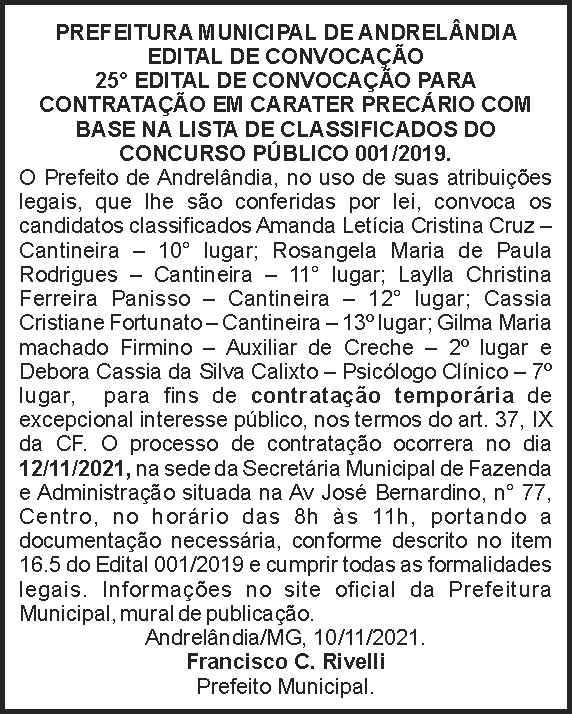 1 ANDRELANDIA 25