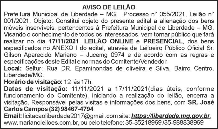 1 LIBERDADE