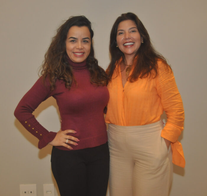 Alessandra Melo e Luzimar Abreu, que estão à frente da All Investimentos, nova credenciada XP na cidade Foto: Andréa Ottoni 