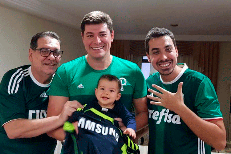 Flamenguistas e Palmeirenses saem de JF para assistir a final da Libertadores no Uruguai 1 fernando e Renan