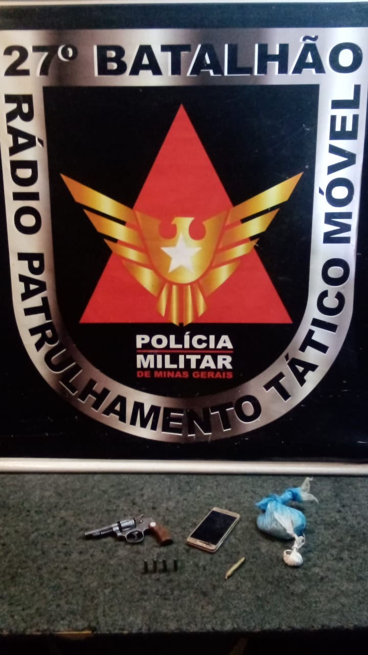 Homem é preso após ameaçar ex de morte e mandar foto de arma para ela 1 tatico movel 2