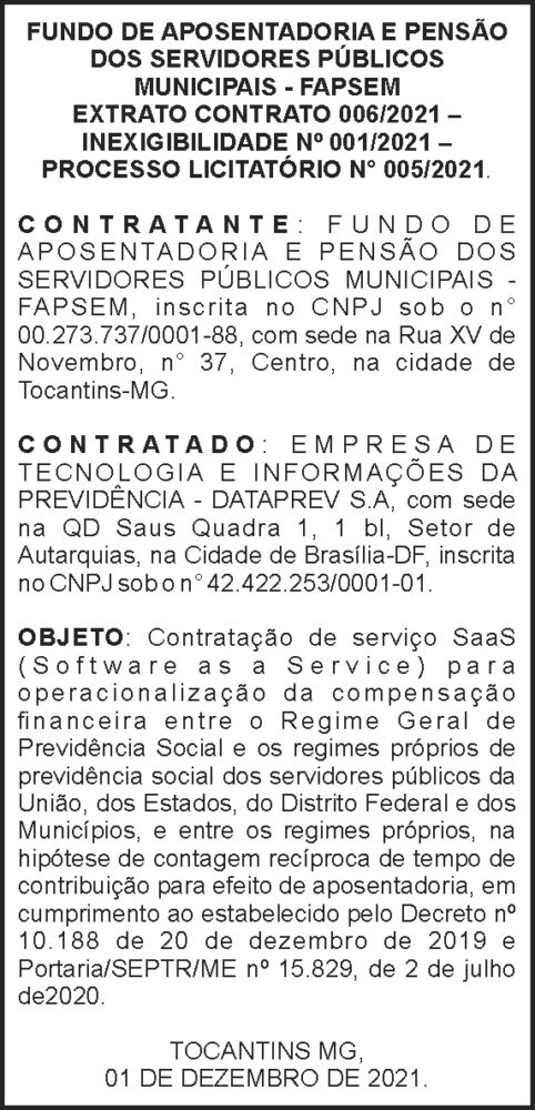 Fundo de aposentadoria - Tocantins 4 1 TOCANTINS