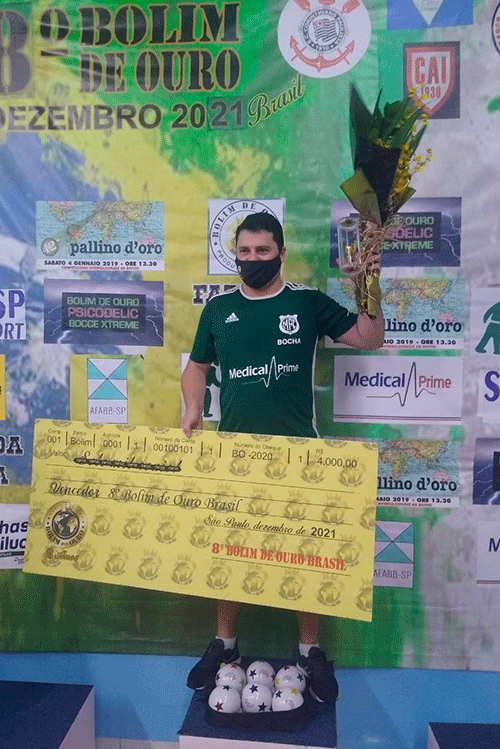 Atletas de JF disputam competição de bocha em São Paulo 1 BOCHA 1