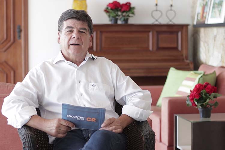 Imagem: Encontro com CR – Cesar Romero recebe o Dr. Glower Braga