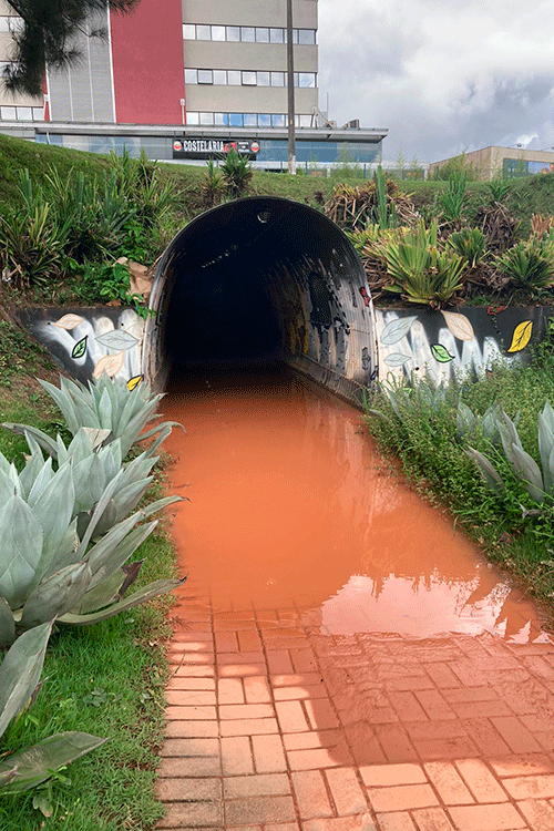 alagamento tunel