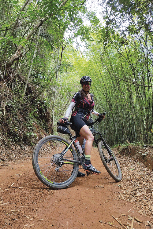 Esporte ao ar livre: pandemia fez aumentar prática de ciclismo 4 bicicleta cristiane arquivo pessoal