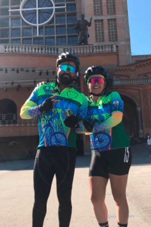 Esporte ao ar livre: pandemia fez aumentar prática de ciclismo 3 bicicleta patricia arquivo pessoal