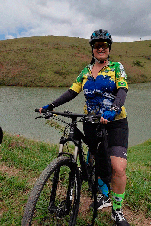 Esporte ao ar livre: pandemia fez aumentar prática de ciclismo 1 bicicleta tatiana arquivo pessoal