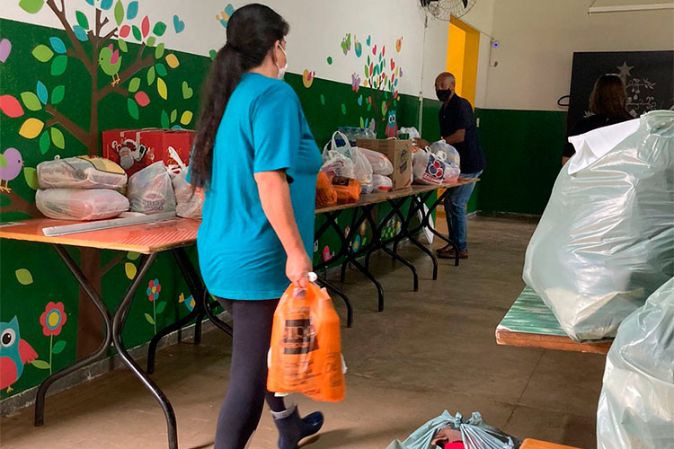 Santana do Deserto recebe doações da Acispes e da Câmara Municipal 1 doacao camara