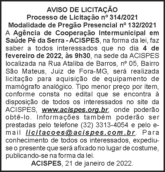 Acispes - Pregão Presencial 4 1 ACISPES 314
