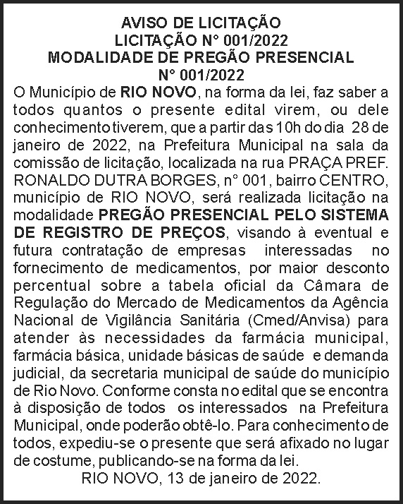 1 RIO NOVO 001