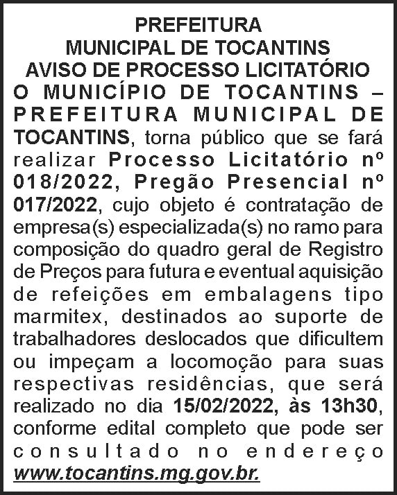 1 TOCANTINS 018