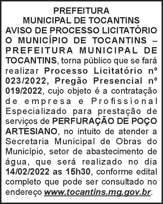 1 TOCANTINS 1