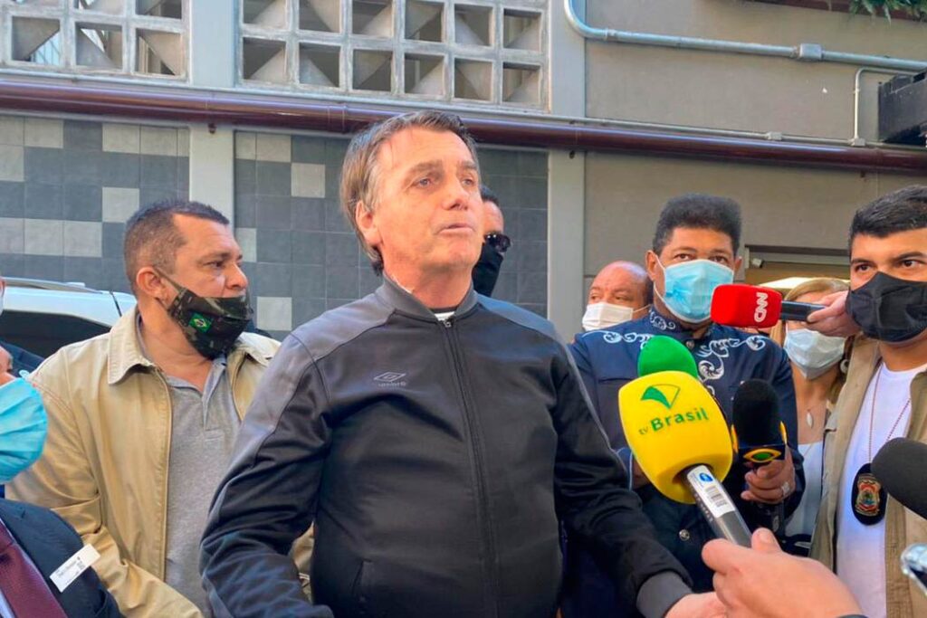 Bolsonaro volta a citar Braga Netto como possível vice nas eleições 1 bolsonaro foto Annie Zanetti TV Brasil