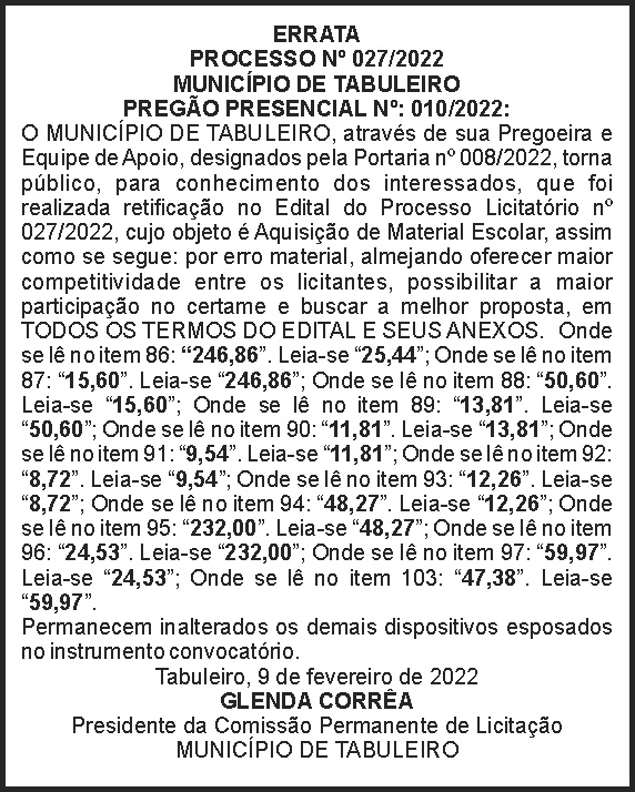 Tabuleiro - Errata 4 1 TABULEIRO 027