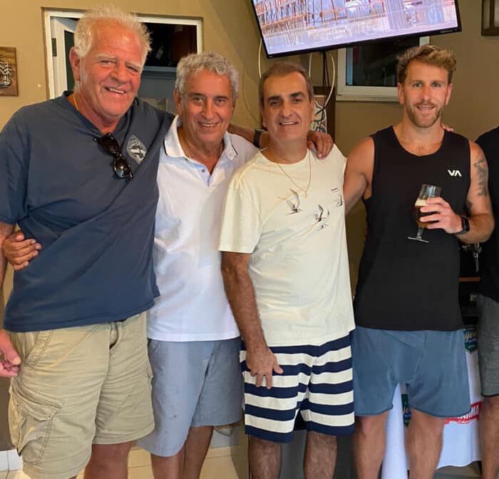 Túlio Silva e o filho Philipe ladeando Nei Neves da Silva e Ricardo Fortuna 1 Túlio Silva e o filho Philipe ladeando Nei Neves da Silva e Ricardo Fortuna