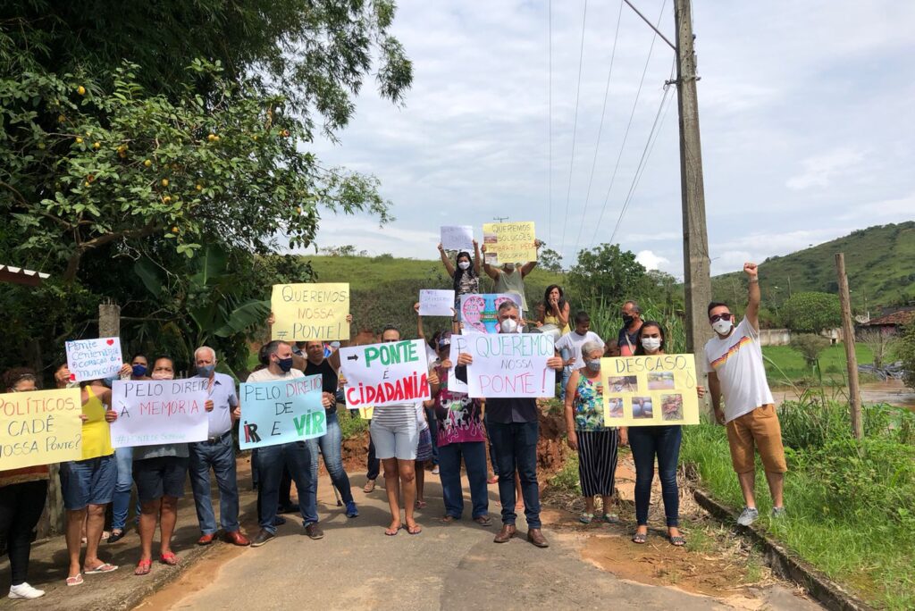 Ato pede pela reconstrução da Ponte de Sobragy 3 3manifestacao em belmiro braga ponte sobragy by divulgacao e1645298444116