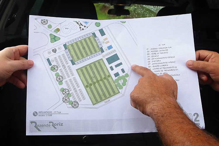 "O Tupi vai ter um CT valendo mais de R$ 100 milhões", detalha diretor de construtora 2 CT tupi by fernando priamo3