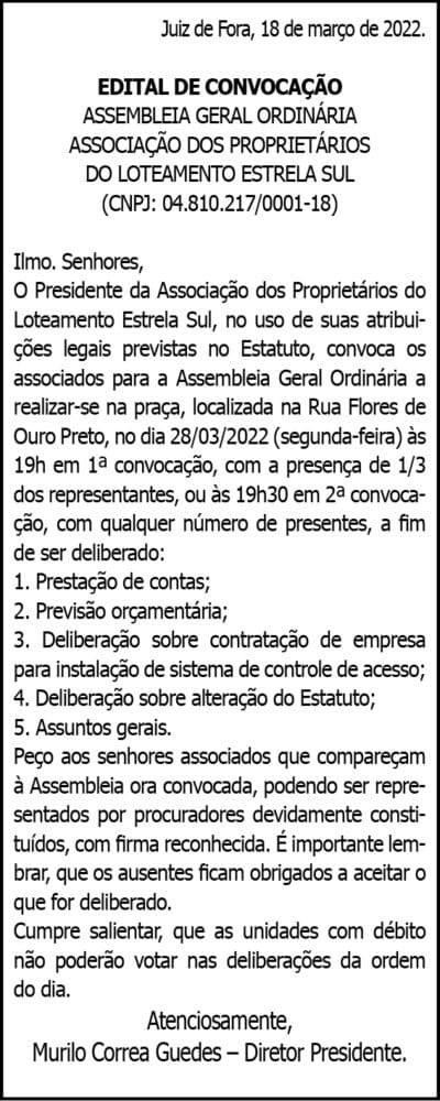 1 ESTRELA SUL 1