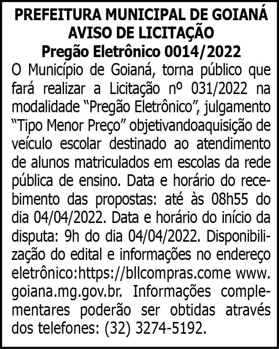 1 GOIANA 0014