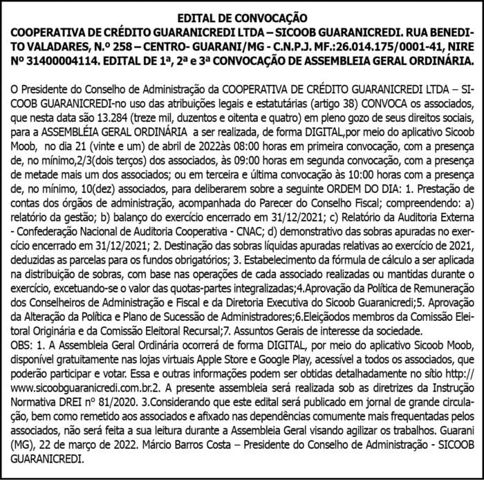 Edital de Convocação-Sicoob 4 1 SICOOB