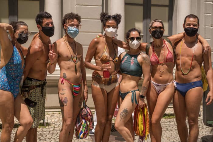'Biquinaço do Praia' colore o Centro de Juiz de Fora 1 praia
