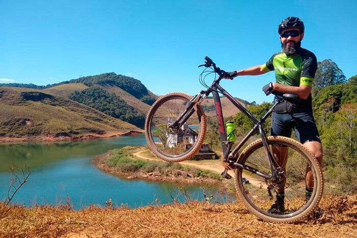 Ciclistas dão dicas de segurança para o pedal nas trilhas da região 1 CiclismoMarcello arquivo pessoal 1