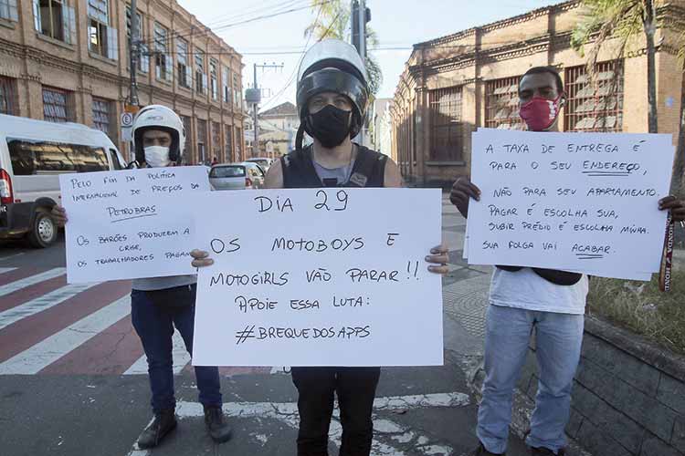 Gasolina sobe 32% em JF em um ano; motoboys preparam protesto 1 Motoboys fernando priamo 5
