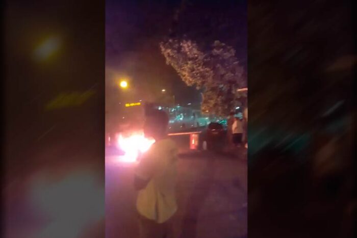 Moradores do Esplanada protestam contra situação do transporte na região 1 esplanada