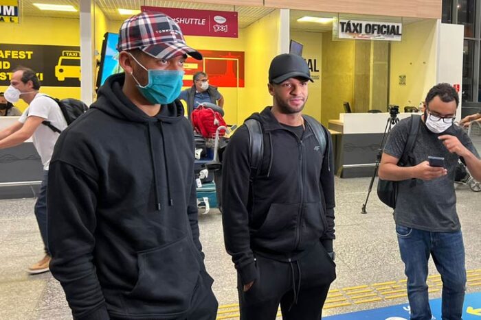 Jogador juiz-forano Guilherme Smith já está em solo brasileiro 2 guilherme juninho arquivo pessoal