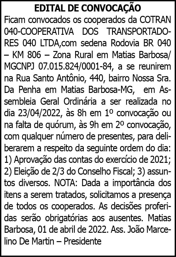 1 COTRAN
