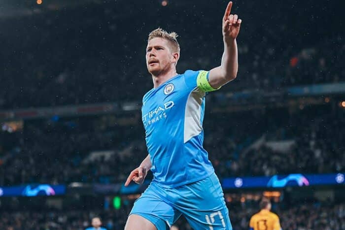 De Bruyne decide, e Manchester City vence Atlético de Madrid na Champions 1 Manchester City Kevin de Bruyne Reproducao Twitter