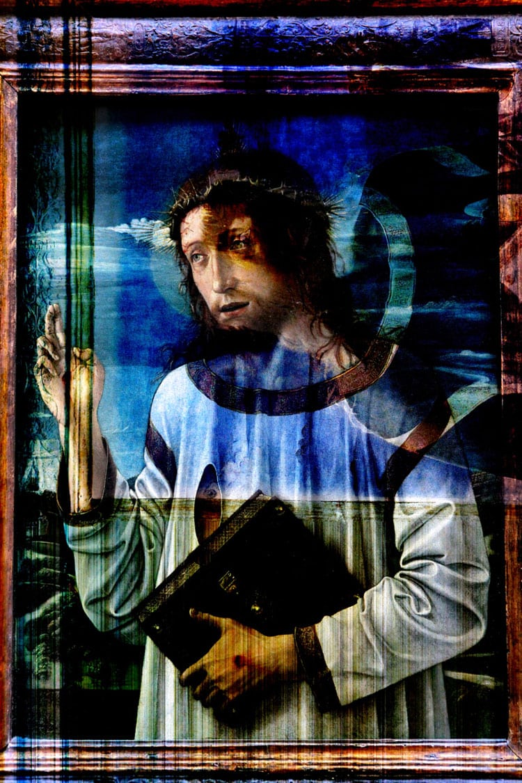 Mostra de Fernando Priamo estreia nesta terça-feira 2 Urban Art Blessing Christ