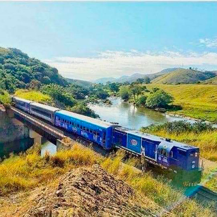 Obras para o retorno das atividades do trem turístico Rio-Minas devem começar em maio 1 Rio-Minas