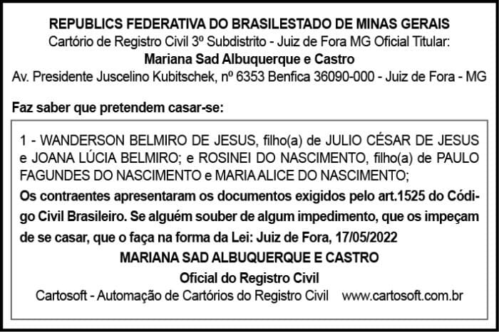 AVISO WANDERSON