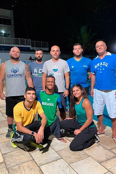 Natacao Brasileiro Paralimpico foto Arquivo pessoal