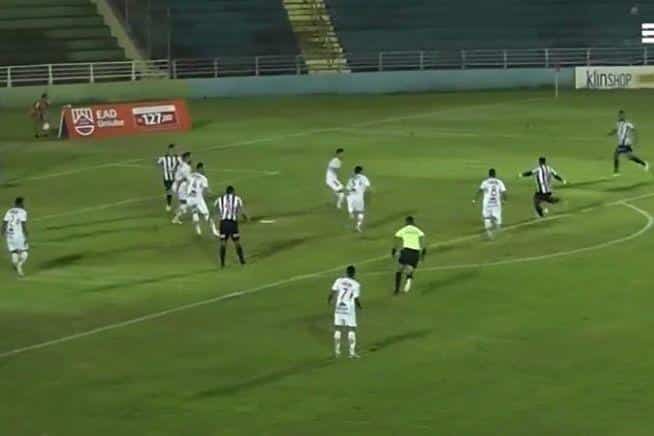 Uberaba 0 x 1 Tupi foto Reproducao Eleven Sports