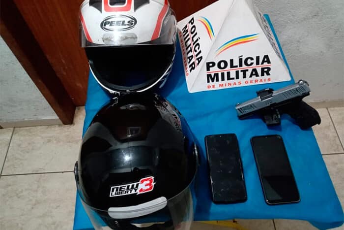 PM registra três roubos em menos de 24 horas em Juiz de Fora 1 apreensao centro by pm