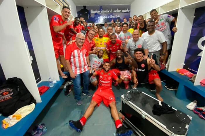 'O adversário não conseguiu jogar', diz treinador após vitória do Baeta no Módulo II 1 baeta by divulgacao