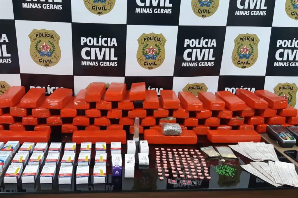 Polícia Civil apreende 65 barras de maconha em Viçosa 1 ecstasy em vicosa by pcmg e1654008971397