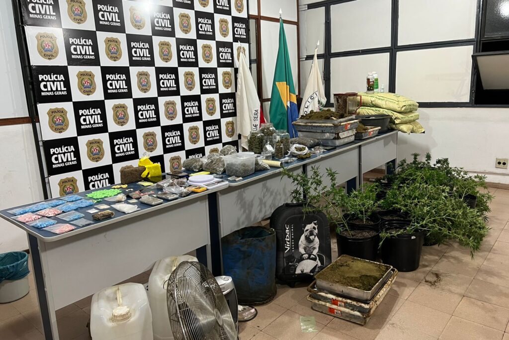 Polícia Civil estoura laboratório de drogas em apartamento na Avenida Getúlio Vargas 1 laboratorio de drogas da policia civil by pcmg e1654011880578