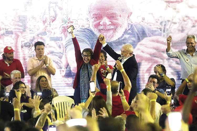 Lula diz que vai viabilizar funcionamento do Aeroporto Presidente Itamar Franco e promete voltar a JF 1 lula e margarida pre campanha fernando priamo