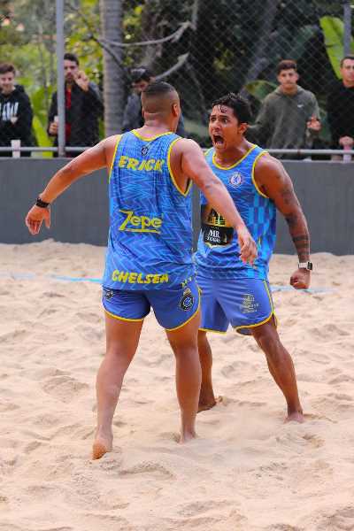 Parceiros de trabalho, Aulus e Erick vencem “Champions” de Futevôlei em JF 2 Champions Futevolei Aulus e Erick foto Ricardo Dede Mello