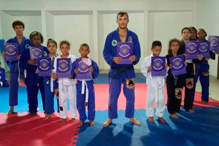Projeto de judô e jiu-jítsu de Santana do Deserto retorna após mais de dois anos 1 Judo e JJ Linus foto Divulgacao