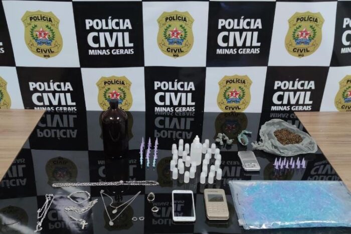 Polícia prende suspeito de roubo a joalheria em Viçosa 1 Roubo joalheria Vicosa Divulgacao Policia Civil