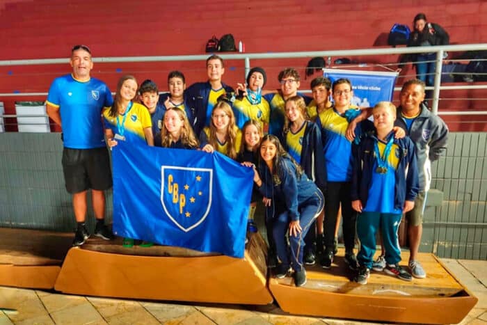 Nadadores conquistam sete medalhas e dois recordes no Mineiro Petiz e Infantil 1 natacao bom pastor mineiro divulgacao