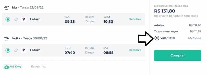 Voos ida e volta de Juiz de Fora para São Paulo por apenas R$ 243 1 saopaulo1706