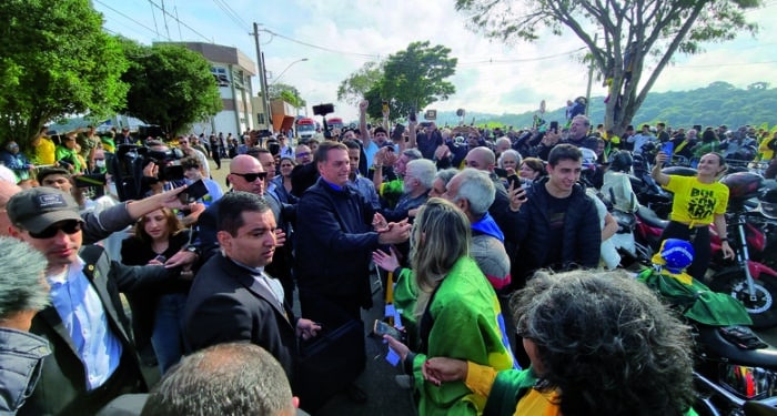 Bolsonaro volta a Juiz de Fora 4 anos depois em busca do voto 1 LEONARDO COSTA TRIBUNA DE MINAS JUIZ DE FORA BOLSONARO 37