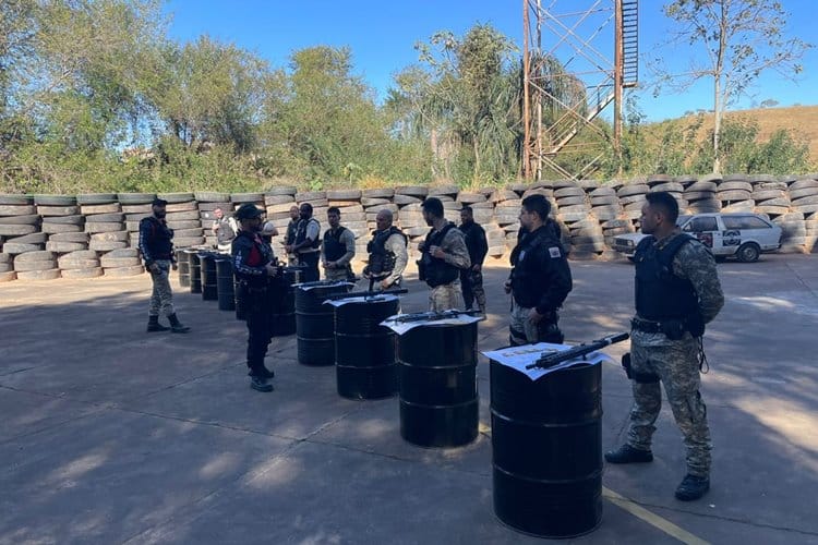Policiais penais participam de curso para aperfeiçoar segurança do sistema prisional de JF 1 curso de muralha